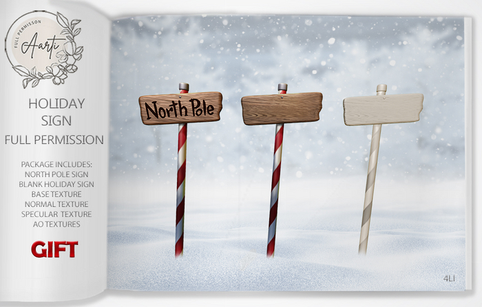 [A]arti FP: Holiday Sign GIFT