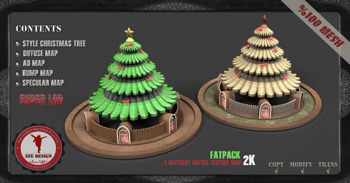 (Efe Design) Style Christmas Tree Fatpack Fullperm 