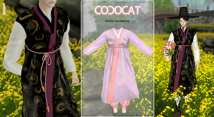.cococat. Shin hanbok (Taro)