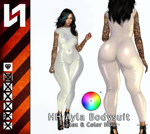 HH Ayla Bodysuit Latex + Color HUD