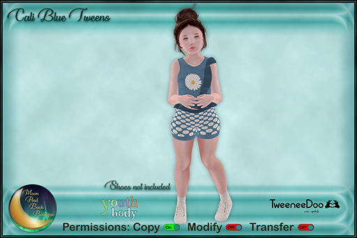 !:*:. M&B .:*:.! Cali Blue Tweens 
