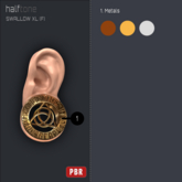 [HT] - E0007 Swallow Earrings XL (F)