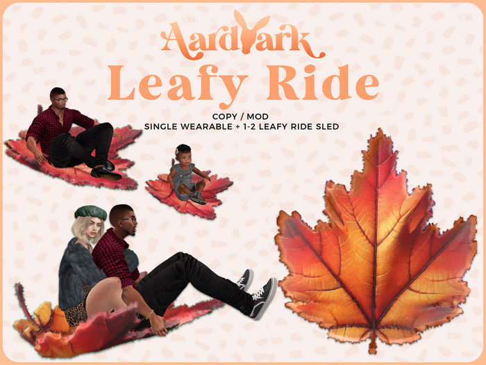 Aardvark : Leafy Ride - Ember 