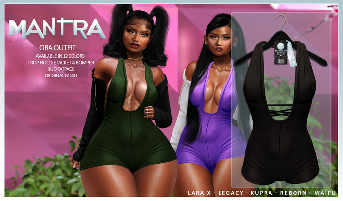 MANTRA :: ORA ROMPER BLACK