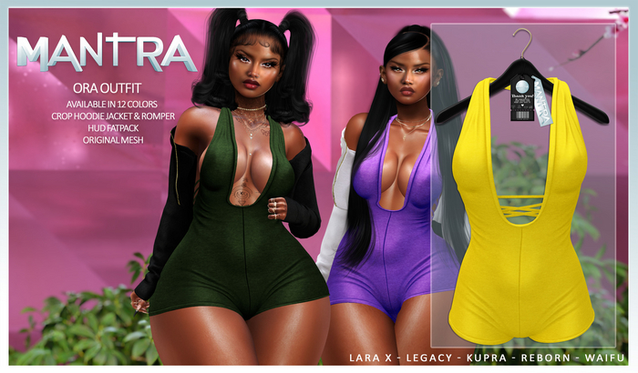 MANTRA :: ORA ROMPER YELLOW