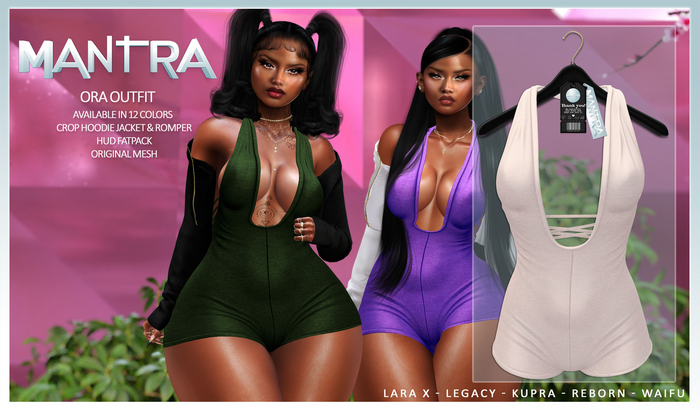 MANTRA :: ORA ROMPER WHITE