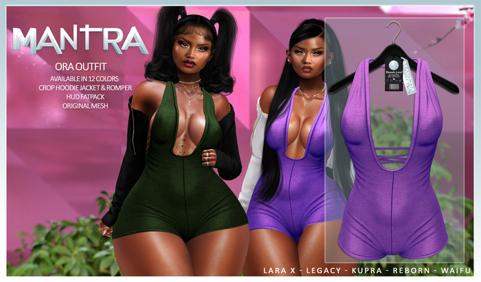 MANTRA :: ORA ROMPER LAVENDER