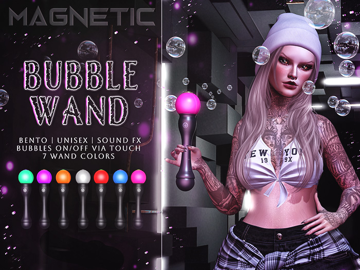 Magnetic - Bubble Wand