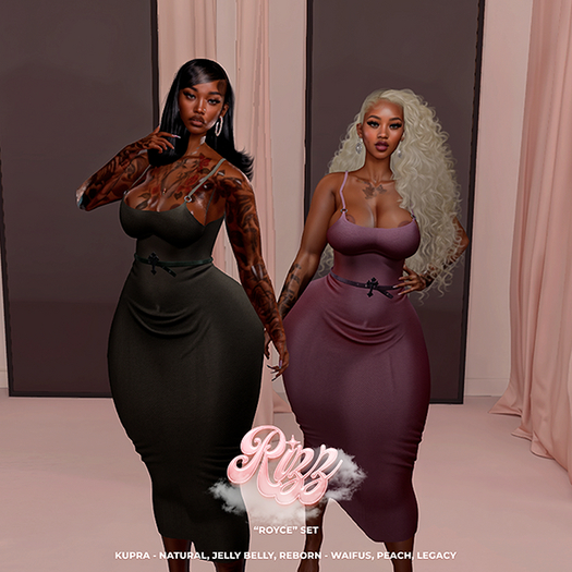 "RIZZ" X "ROYCE" DRESS - FATPACK