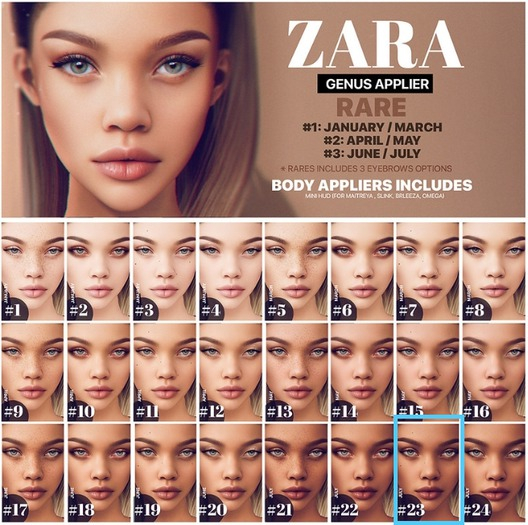 #12  [PUMEC] -  ZARA  - APRIL --- GENUS app.