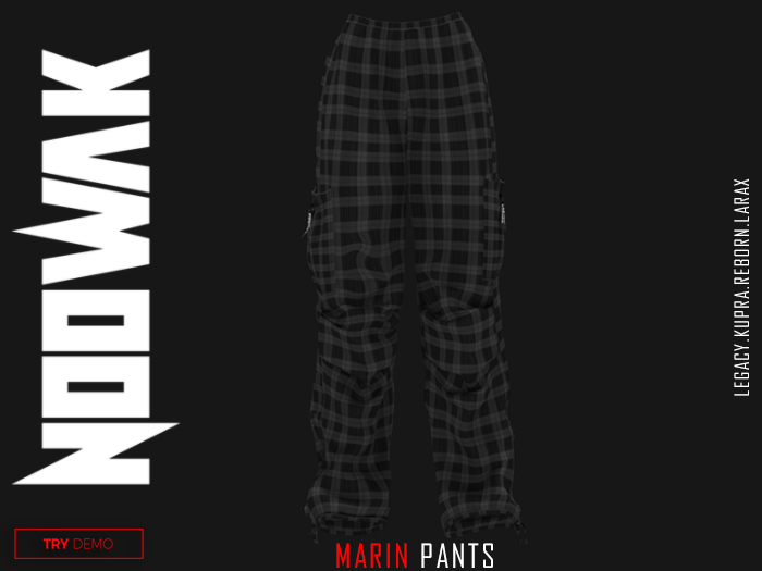 [ NOOWAK ] Marin Pants - Chess