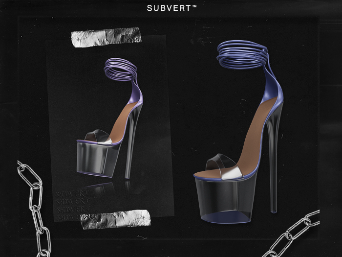 + sv. / rena's platforms / periwinkle