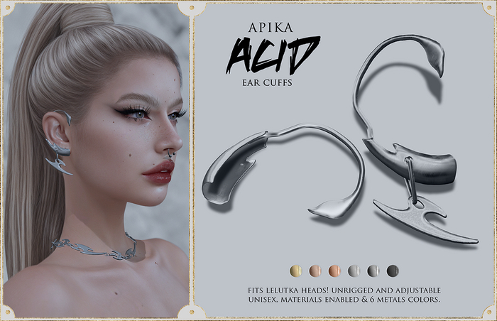[Apika] Acid Ear Cuff Pack