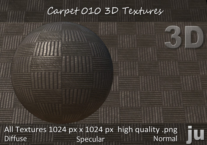 JU Carpet 010 3D Textures Full Perm