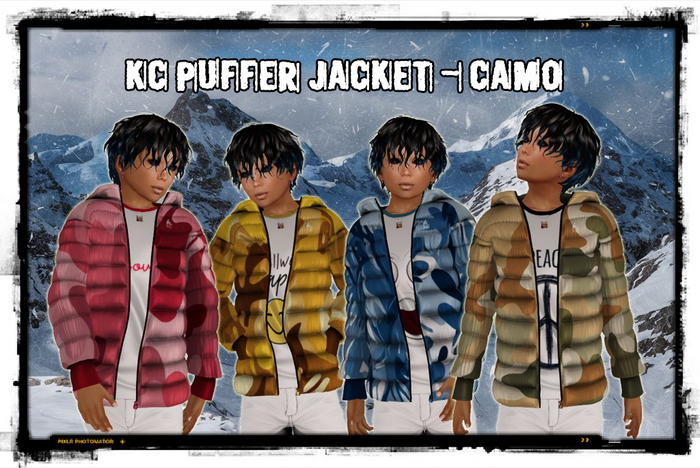 KC Puffer Camo - Fat Pack