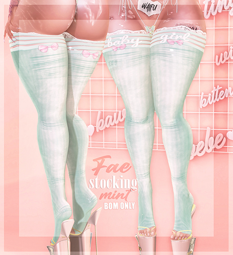 *HolliPocket* Fae Stocking-Mint Bom
