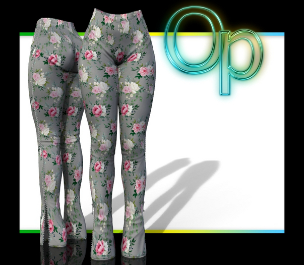 Daisy Zipper Pants MAITREYA