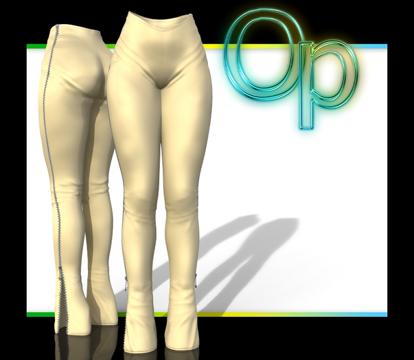 Yellow Zipper Pants MAITREYA