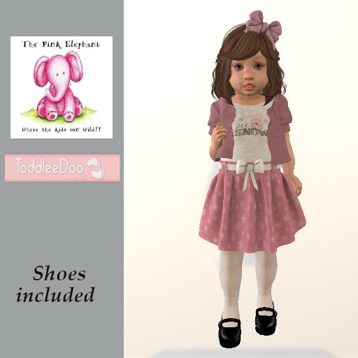 TD Let it Snow Pink (fitted)