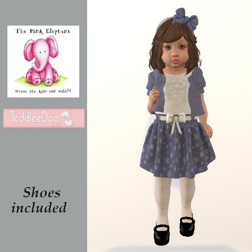 TD: Let it Snow Blue (fitted)