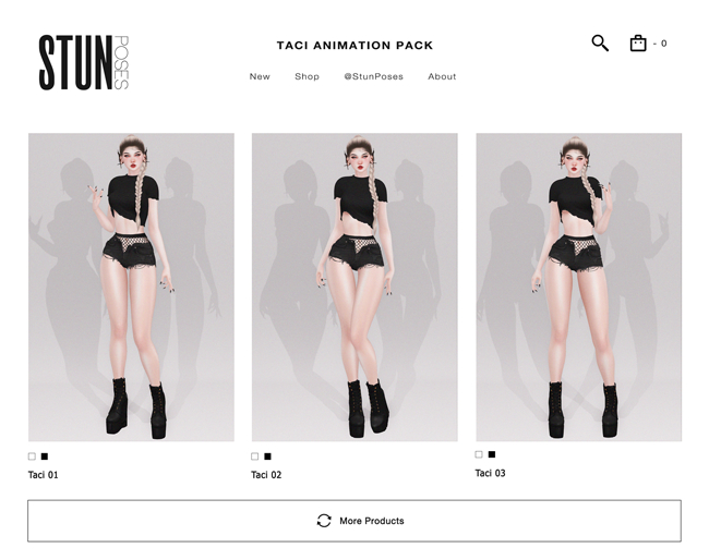 STUN - Anim Pack Collection Bento 'Taci' #88