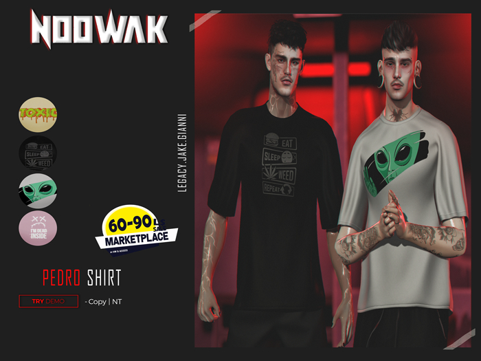 [ NOOWAK ] PEDRO SHIRT - FATPACK