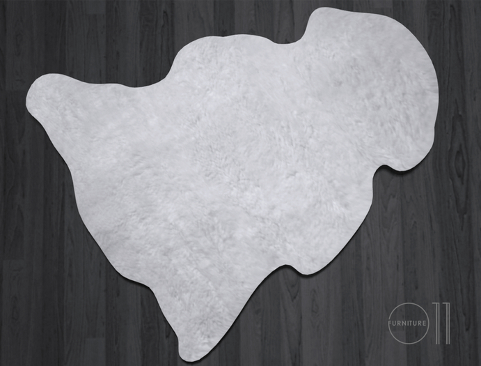 Bear Rug White