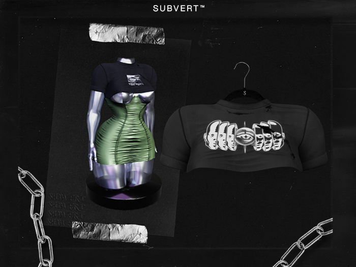+ sv. / rayvn's distressed top / expansion - bw