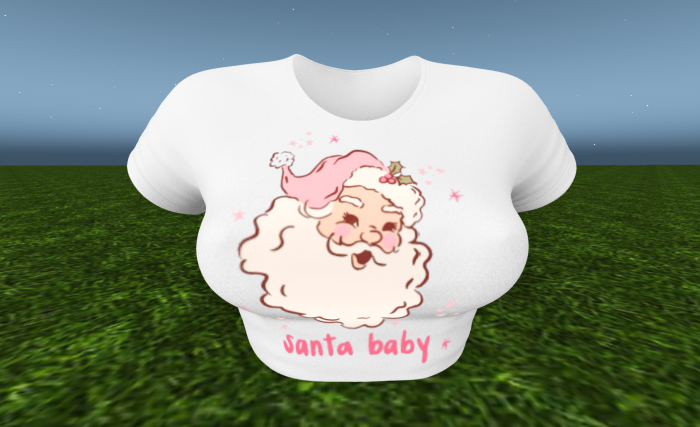 AGISA SANTA BABY TEE 