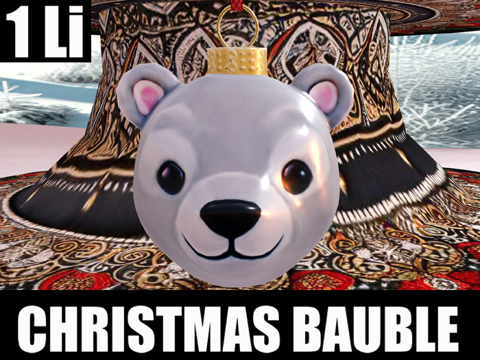 Christmas Bauble Polar Bear