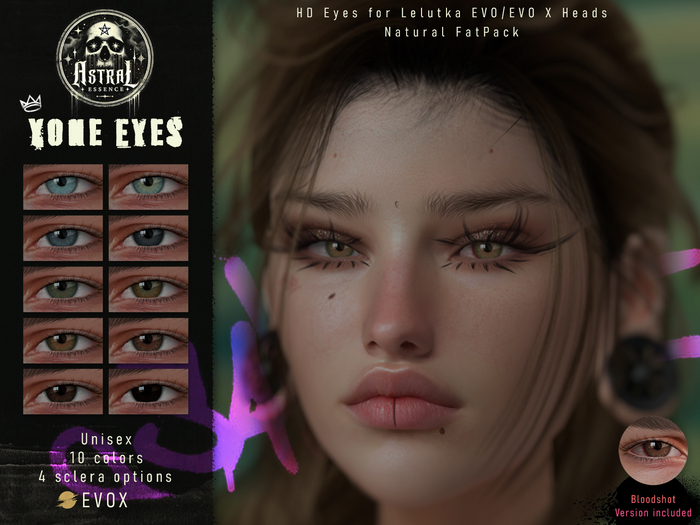 ASTRAL ESSENCE - Yone Eyes Natural EvoX - FATPACK