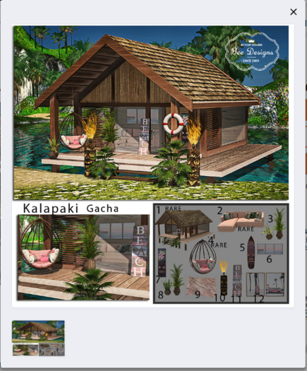 Bee Designs Kalapaki Gacha 2 RARE