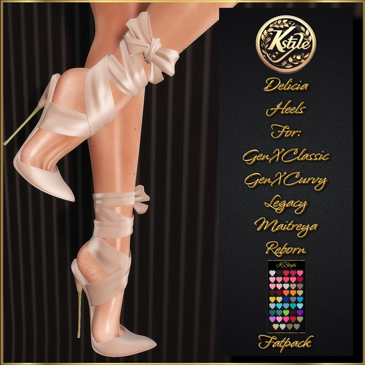 [K-Style] DELICIA HEELS - FATPACK #1