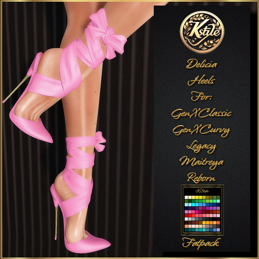 [K-Style] DELICIA HEELS - FATPACK #2