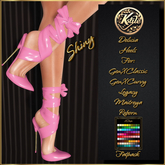 [K-Style] DELICIA HEELS SHINY- FATPACK