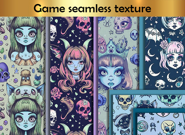 Game seamless texture A