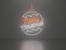 Merry Christmas 10 neon sign Full Permission