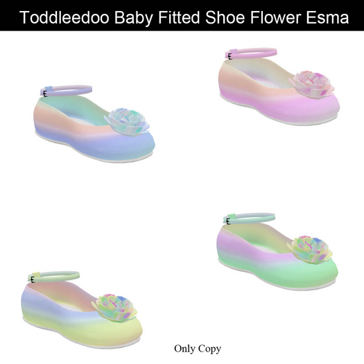 Toddleedoo Baby Fitted Shoe Flower Esma Demo