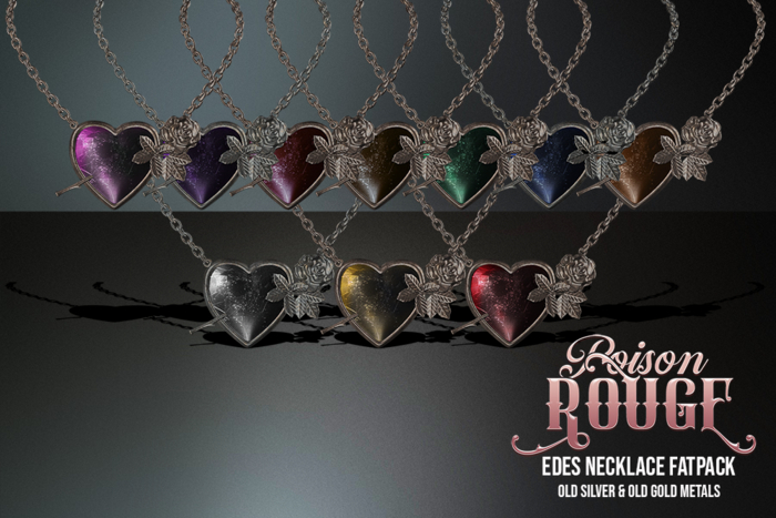 POISON ROUGE Edes Necklace FATPACK