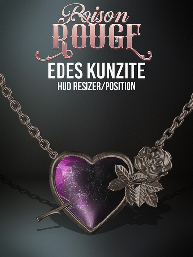 POISON ROUGE Edes Necklace Kunzite