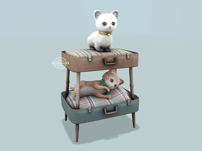 9  ionic : Kitten Bunk Bed