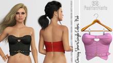 Top Chrissy Pink - LaraX, PetiteX, Legacy, Nerido, Reborn, Waifu, Juicy, Rolls - FashioNatic