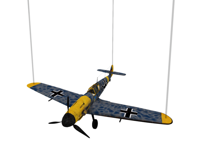 Hanging Messerschmitt bf-109-f-2 Model