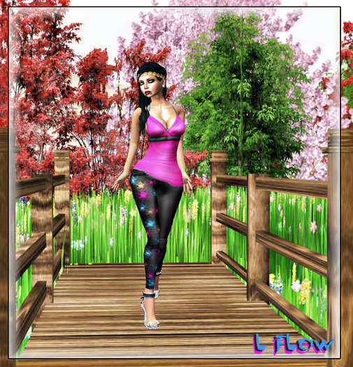 ::L-FLOW:: Top Marlenne *Green*