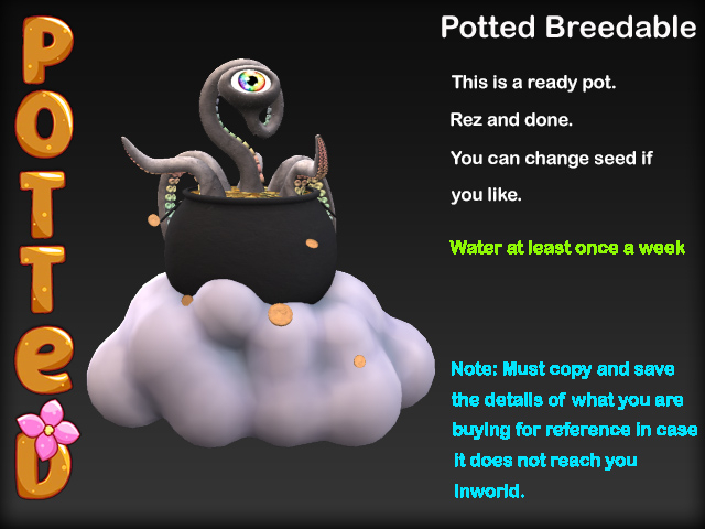 Potted ~ LE Gold Rush Karnivore Pot