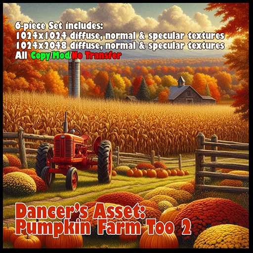 *FD* Dancer's Asset Set - Pumpkin Farm Too 2