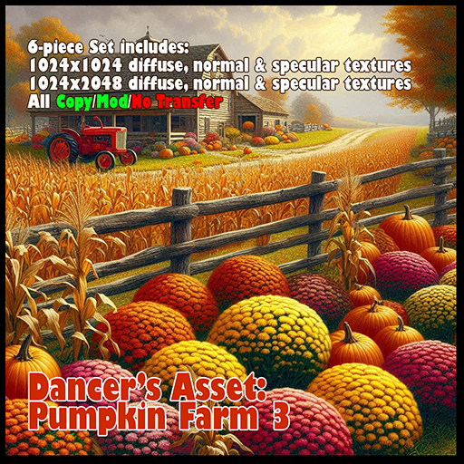 *FD* Dancer's Asset Set - Pumpkin Farm 3