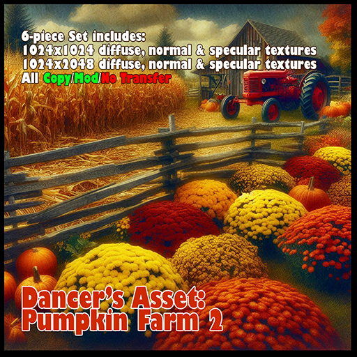 *FD* Dancer's Asset Set - Pumpkin Farm 2