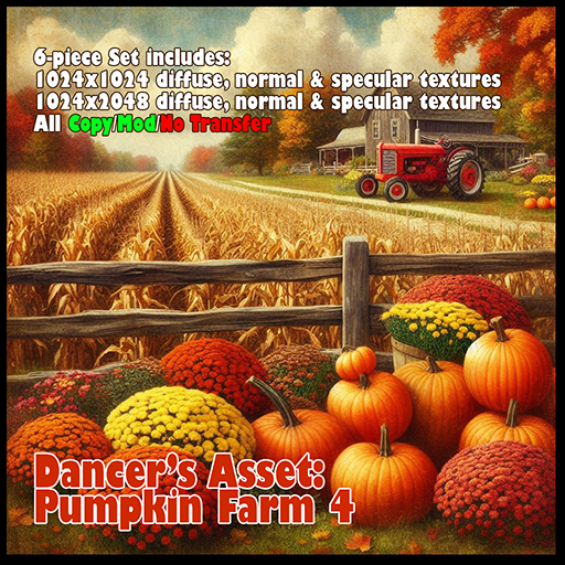 *FD* Dancer's Asset Set - Pumpkin Farm 4