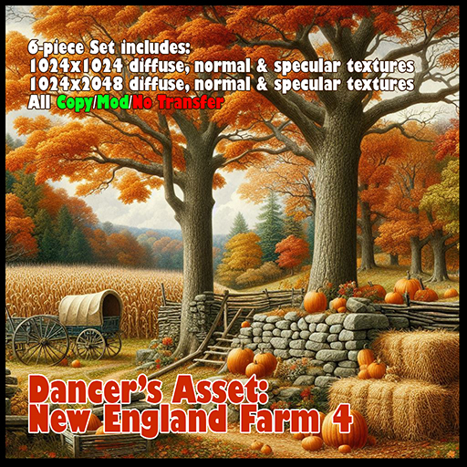*FD* Dancer's Asset Set - New England Farm 4